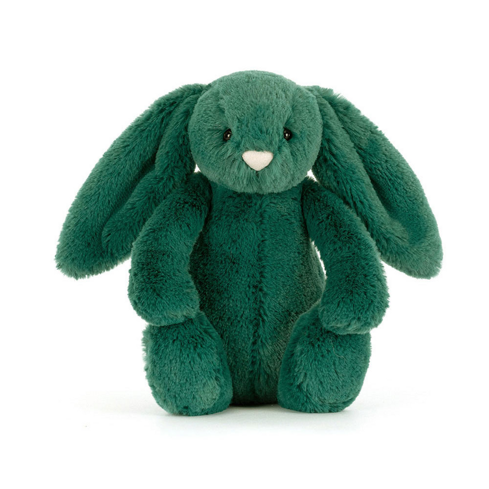 Bashful Teal Bunny Plush by Jellycat