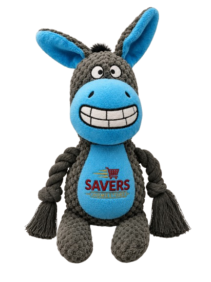 SAVERS HOMESTORE™ Plush Donkey Toy