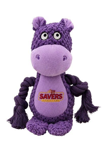 SAVERS HOMESTORE™ Plush Hippo Toy