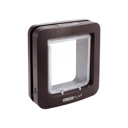 SureFlap Microchip Pet Door for Cats & Small Dogs – Brown