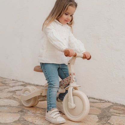 Little Dutch 4 in 1 Tricycle – White Floral