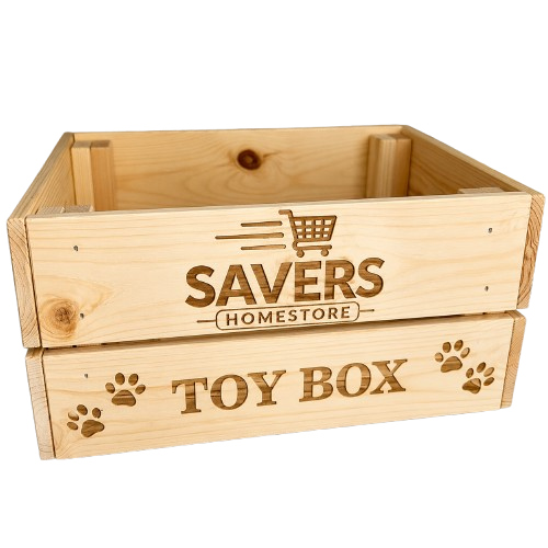 SAVERS HOMESTORE™ Wooden Pet Toy Box